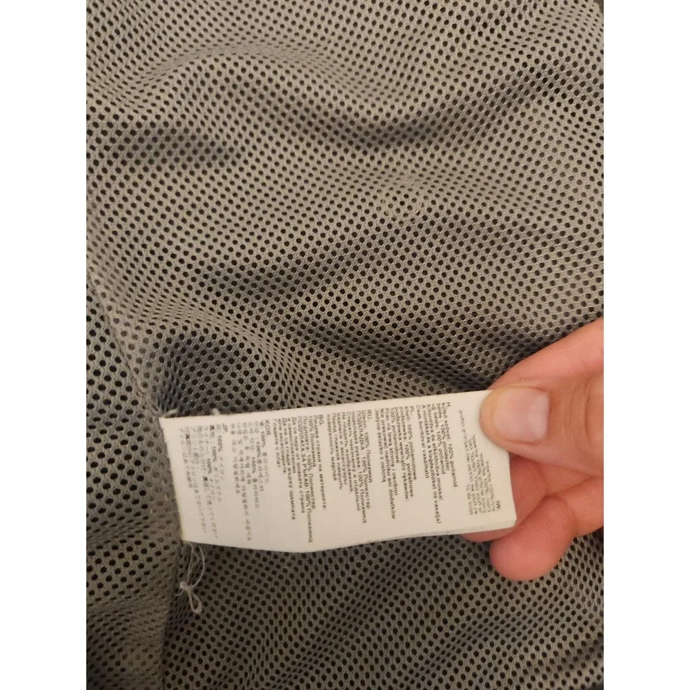 G-Star Raw Jacket Youth Small Gray Hooded Perforated Mesh Lined Zip‎ Lightweight